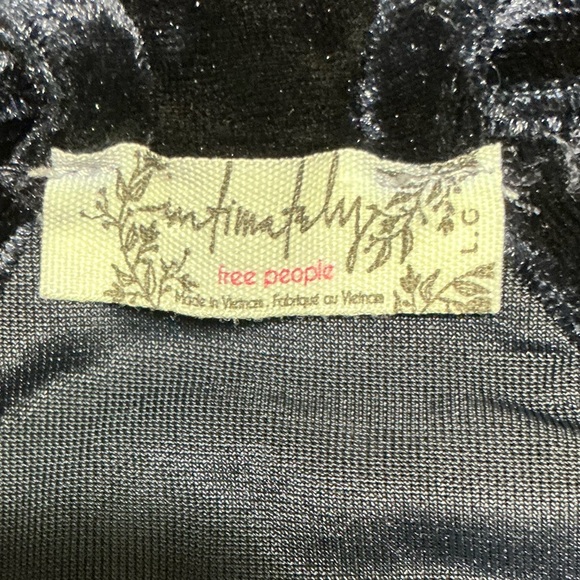 Free People Intimately Low Key Crush Velvet Cut Out Maxi Slip Dress - Picture 13 of 16